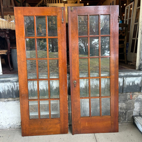 60” Antique French Doors