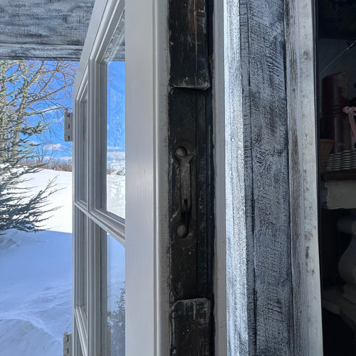 Antique 1896 Juliet Balcony French Doors