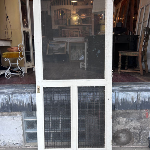 40“ x 90“ Antique Screen Door