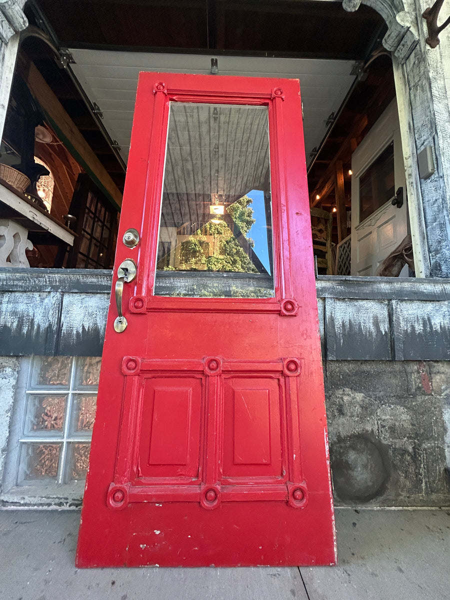 32” Antique Entry Door