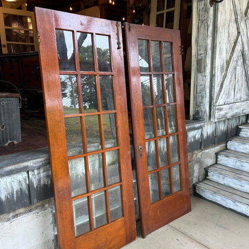 60” Antique French Doors