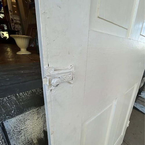 98” Tall Antique White 6-Panel Wood Door