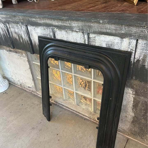 Antique Cast Iron Fireplace Surround